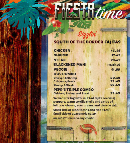 Fiesta Time Menu Thumbnail